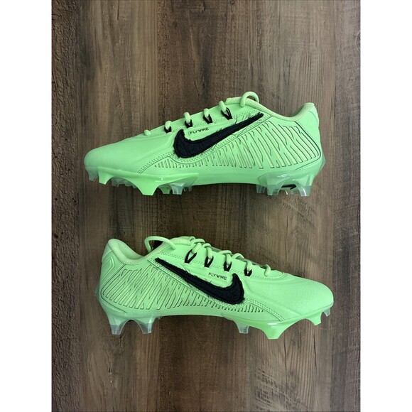 Nike Vapor Edge 360 VC Football Cleats FQ8764-300 Size 9 Lime Blast Black New main image 6